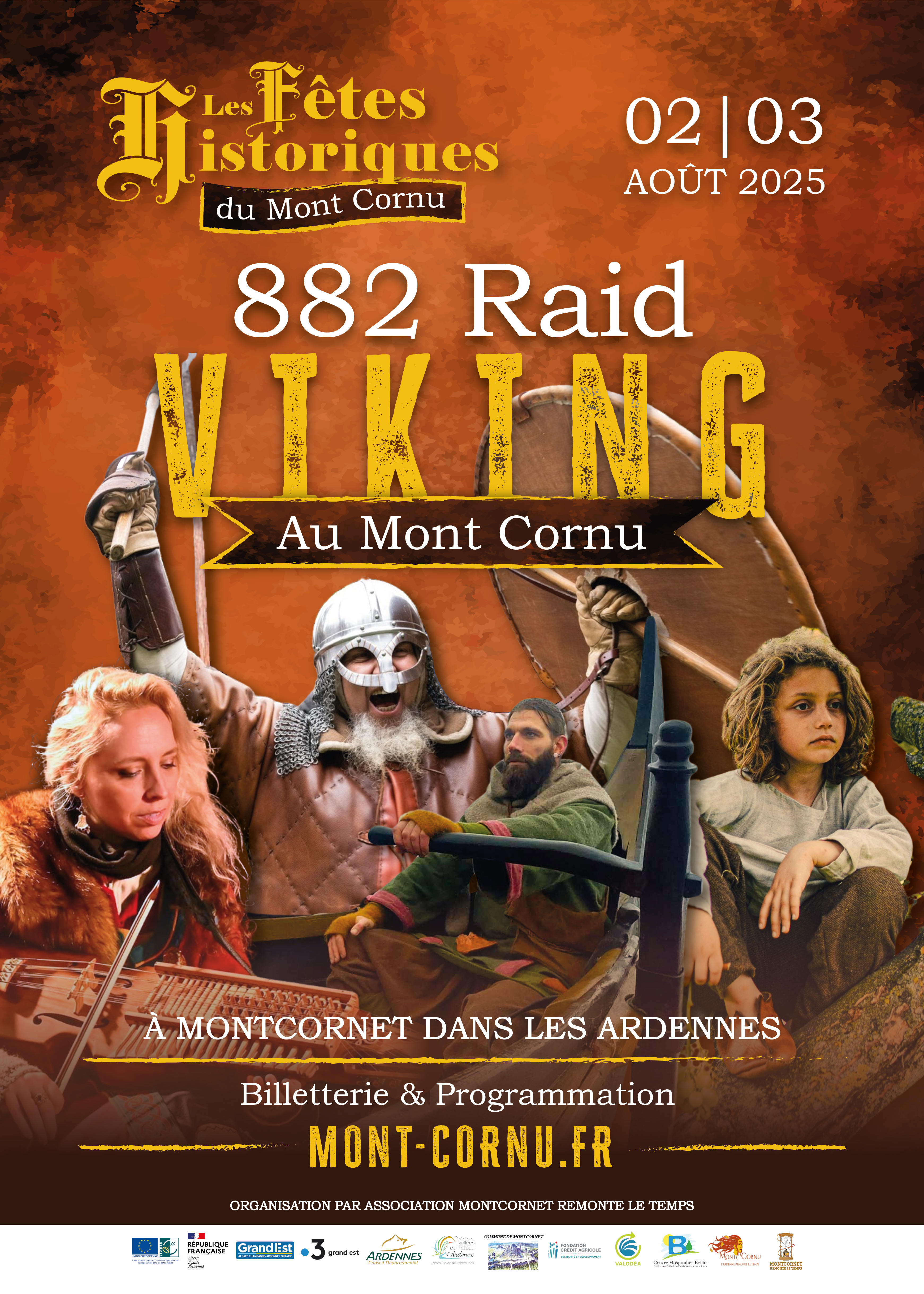 Affiche 882 Raid Viking, Mont-Cornu 2025